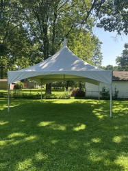 20X20 Pole Tent (white)