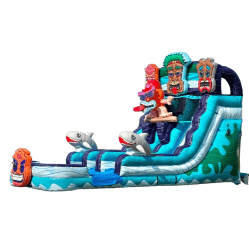 16 ft tiki dual lane